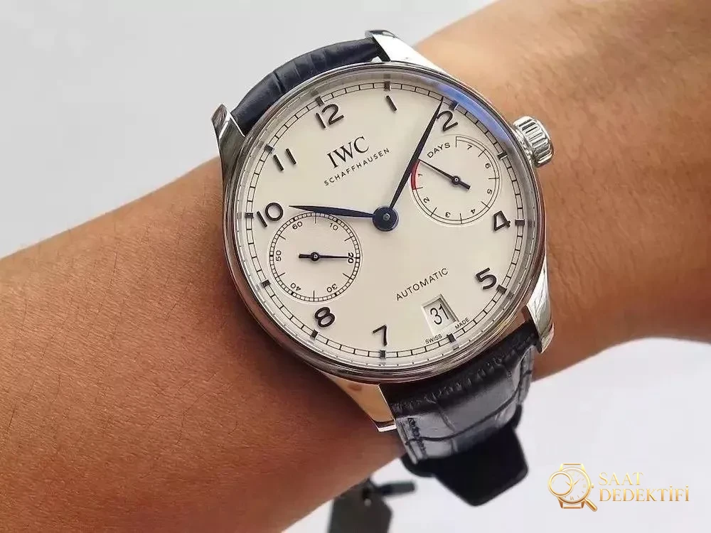 ZF Factory IWC Portugieser Seri 7 mavi akrep-yelkovanlı replika saati hangi seviyede? Orijinaliyle karıştırılabilir mi? - Koleksiyon ve Vitrin Görünümü