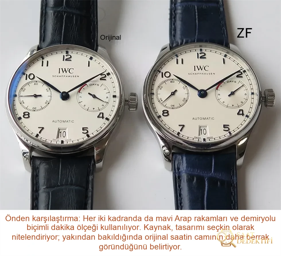 IWC Portugieser IW500107 ZF Factory İncelemesi - Ön Görünüm ve Kasa Tasarımı