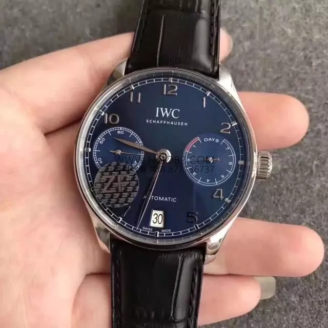 ZF Factory IWC Portugieser Yedi Gün Güç Rezervi V5 Versiyon Mavi Kadran İncelemesi — 2. fotoğraf