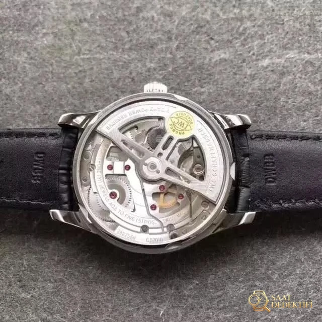 ZF Factory IWC Portugieser Yedi Gün Güç Rezervi V5 Versiyon Mavi Kadran İncelemesi - Klips Kilidi ve Lazer Damgalar
