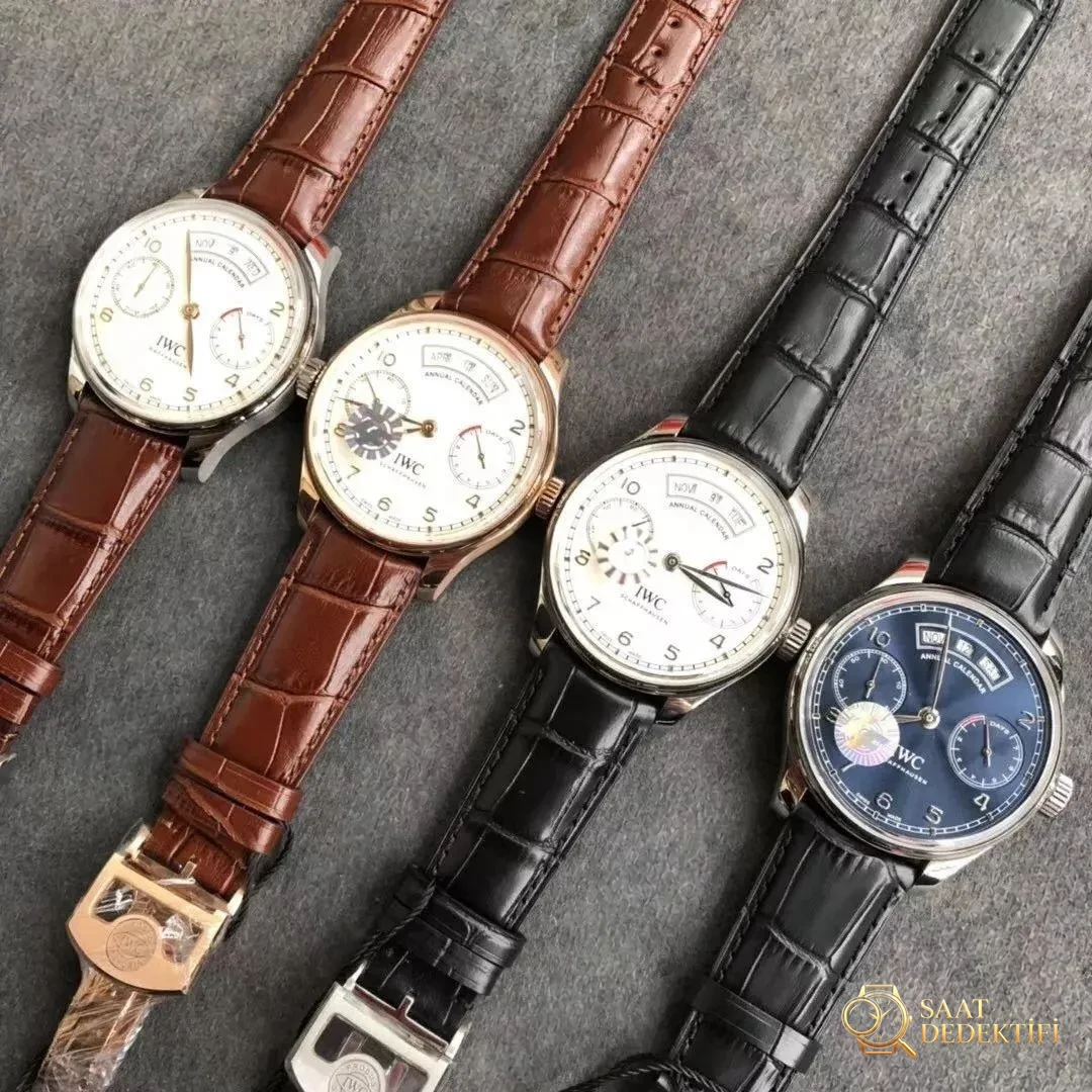 ZF Factory IWC Portugieser Yıllık Takvim Kol Saati İnceleme ve Değerlendirmesi - Yan Profil ve Kordon Bağlantısı