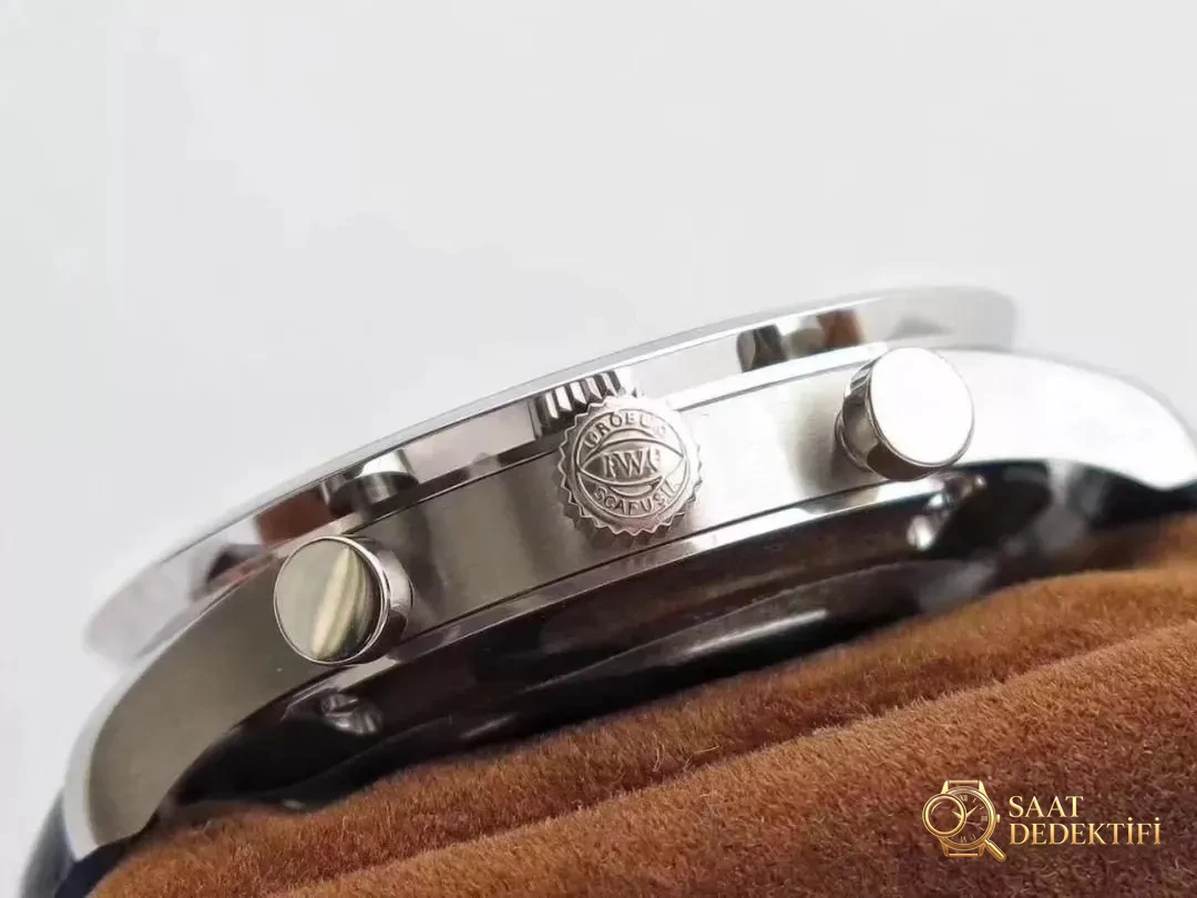 ZF Factory IWC Süper Portugieser Kronograf v2 Ultimate Versiyon Saatin Detaylı İncelemesi - Klips Kilidi ve Lazer Damgalar