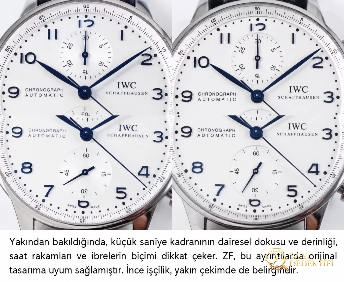 ZF Factory IWC Süper Portugieser Kronograf v2 Ultimate Versiyon Saatin Detaylı İncelemesi - Genel Açı ve Estetik Duruş
