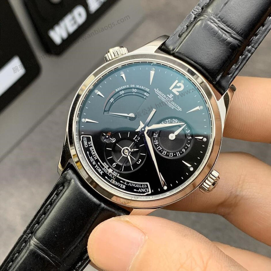 ZF Factory Jaeger-LeCoultre Master Geographic serisi 1428421 kol saati — 8. fotoğraf