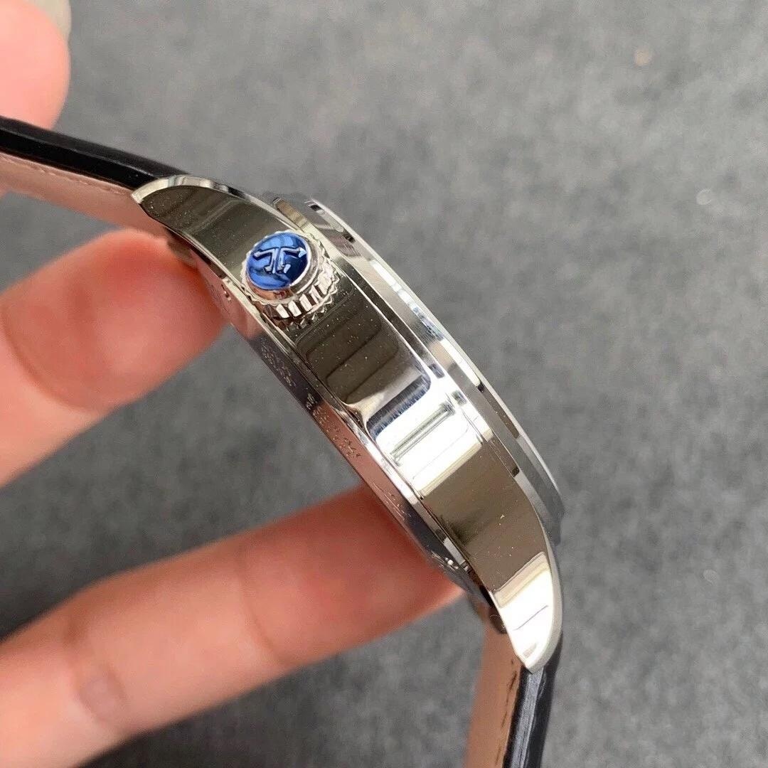 ZF Factory Jaeger-LeCoultre Master Serisi Q1428421 Geographic replika saat incelemesi — 15. fotoğraf