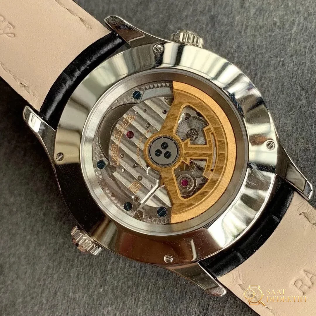 ZF Factory Jaeger-LeCoultre Master Serisi Q1428421 Geographic replika saat incelemesi - Cam Yansıma Önleyici (AR) Kaplama