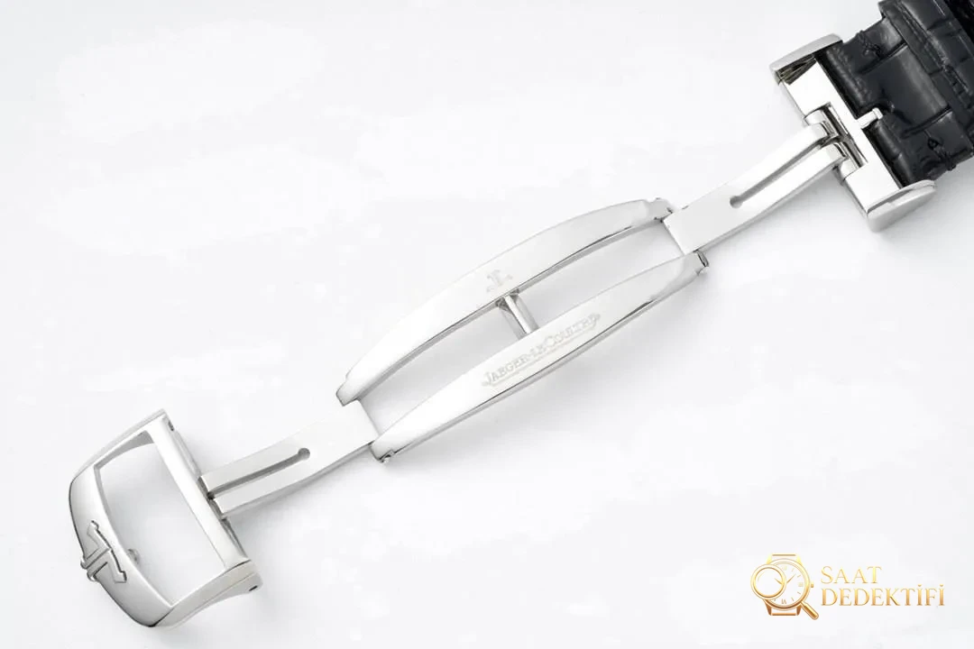 ZF Factory Jaeger-LeCoultre Master Ultra Thin serisi takvimli saatin V2 versiyonunda neler geliştirildi? - Kordon Dokusu ve Dikiş Detayları