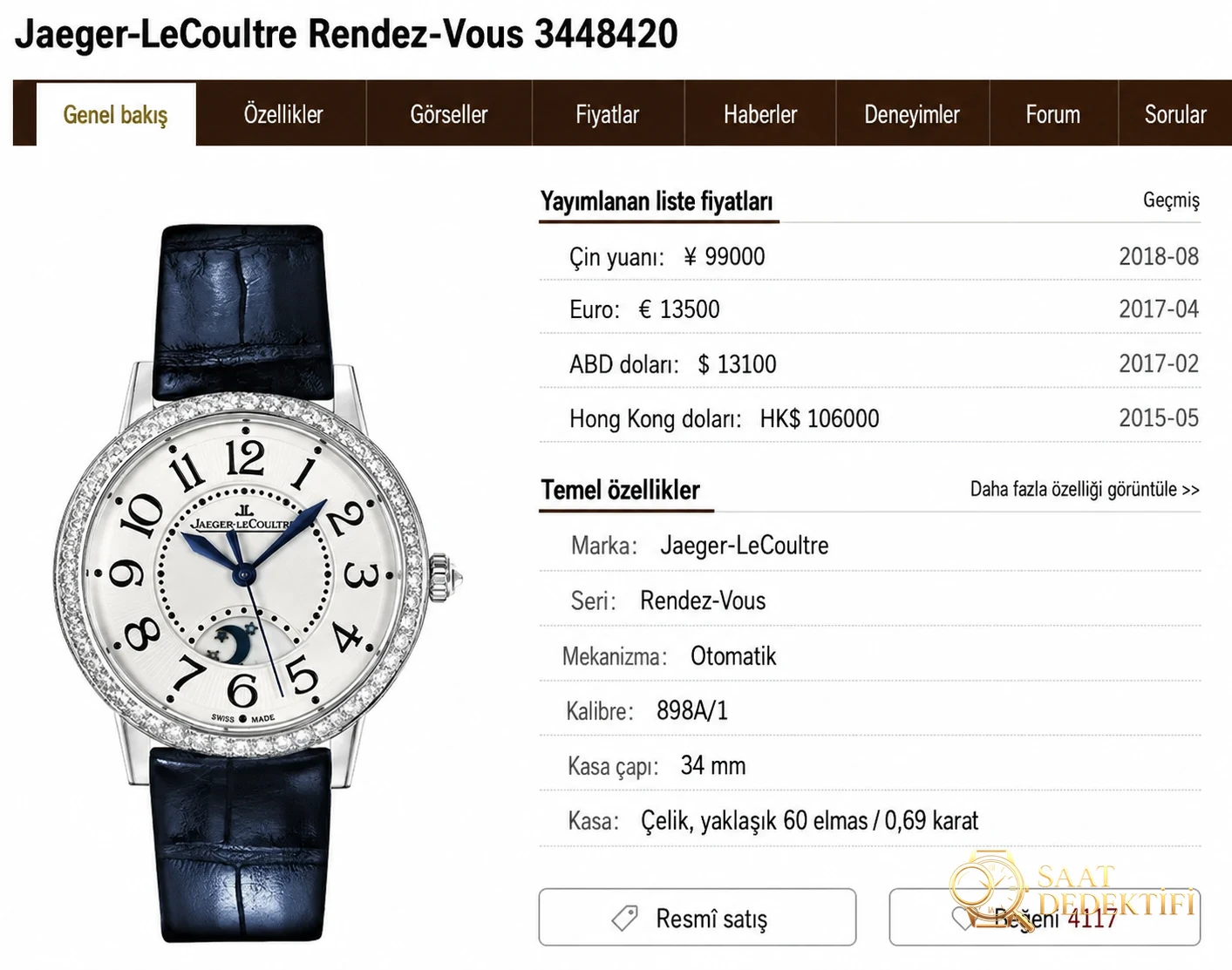Jaeger-LeCoultre ZF Factory İncelemesi - Ön Görünüm ve Kasa Tasarımı