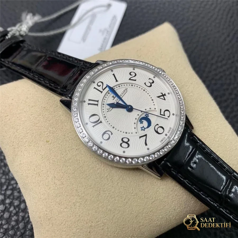 ZF Factory Jaeger-LeCoultre Rendez-Vous serisi ay-güneş-yıldız 3448420 kadın replika saat incelemesi - Arka Kapak ve Mekanizma Detayı