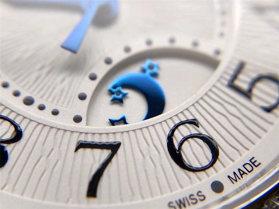 ZF Factory Jaeger-LeCoultre Rendez-Vous serisi ay-güneş-yıldız 3448420 kadın replika saat incelemesi — 9. fotoğraf