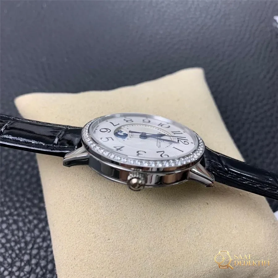ZF Factory Jaeger-LeCoultre Rendez-Vous serisi ay-güneş-yıldız 3448420 kadın replika saat incelemesi - Yan Profil ve Kordon Bağlantısı