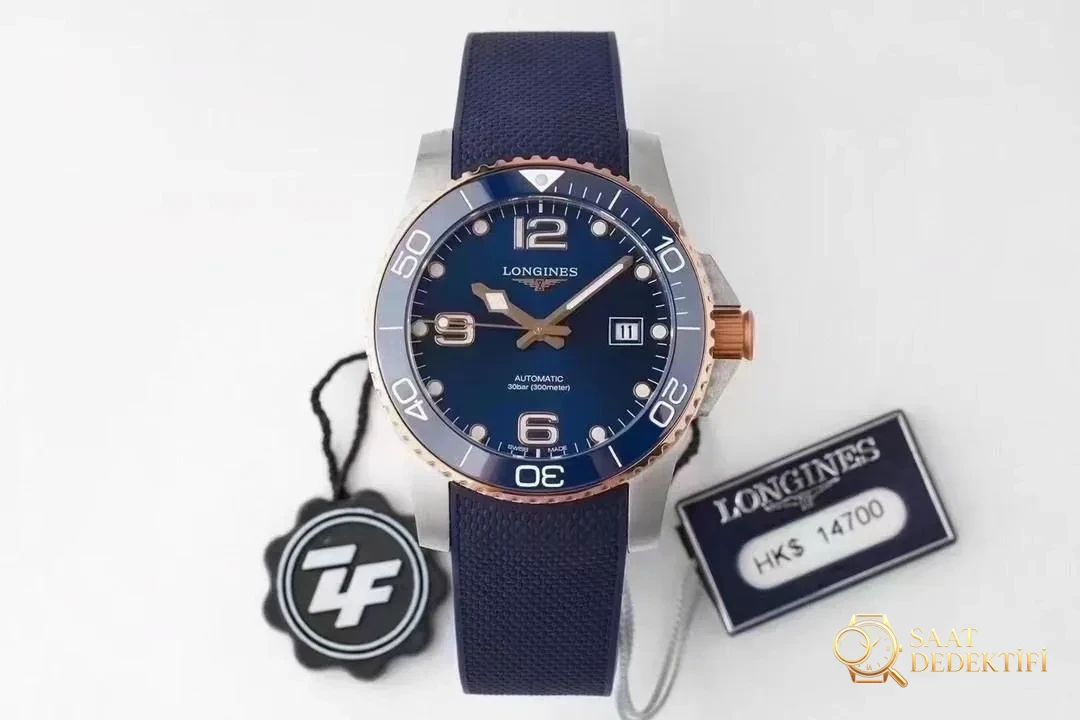 ZF Factory Longines Conquest yeni gri kadran kaliteli mi? - Kadran Detayı ve Bezel İşçiliği