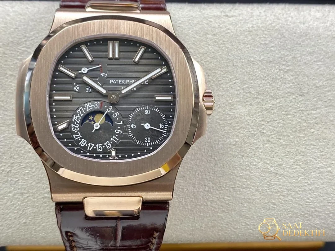 Patek Philippe Nautilus 5712R ZF Factory Review - Vue de face et conception du boîtier