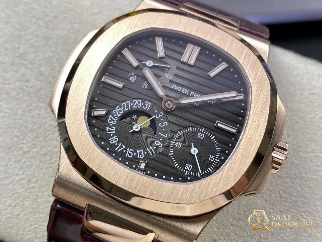 La ZF Factory Patek Nautilus 5712R en or rose sera-t-elle mise à jour avec une véritable réserve de marche ? - Profil de cas et examen de la Couronne