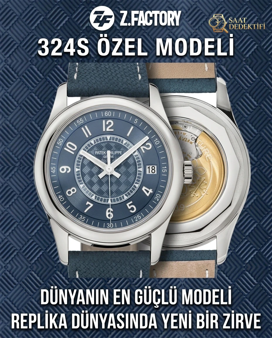 ZF Factory Patek Philippe Ref.6007A-001 «Plan-les-Ouates Anma Modeli» İşçilik İncelemesi - Klips Kilidi ve Lazer Damgalar