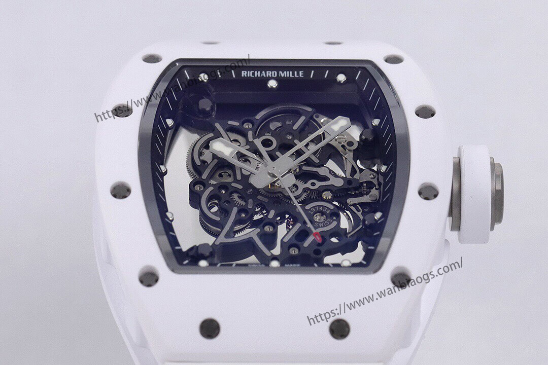 ZF Factory Richard Mille RM-055 V3 Versiyonu — Beyaz Efsane, Yeni Neslin Saat Kralı! — 4. fotoğraf