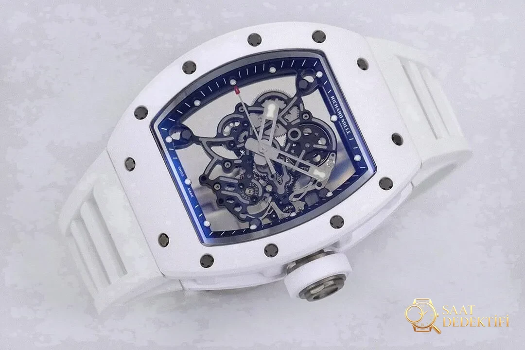 ZF Factory Richard Mille RM-055 V3 Versiyonu — Beyaz Efsane, Yeni Neslin Saat Kralı! - Bilezik, Toka ve Klips Mekanizması