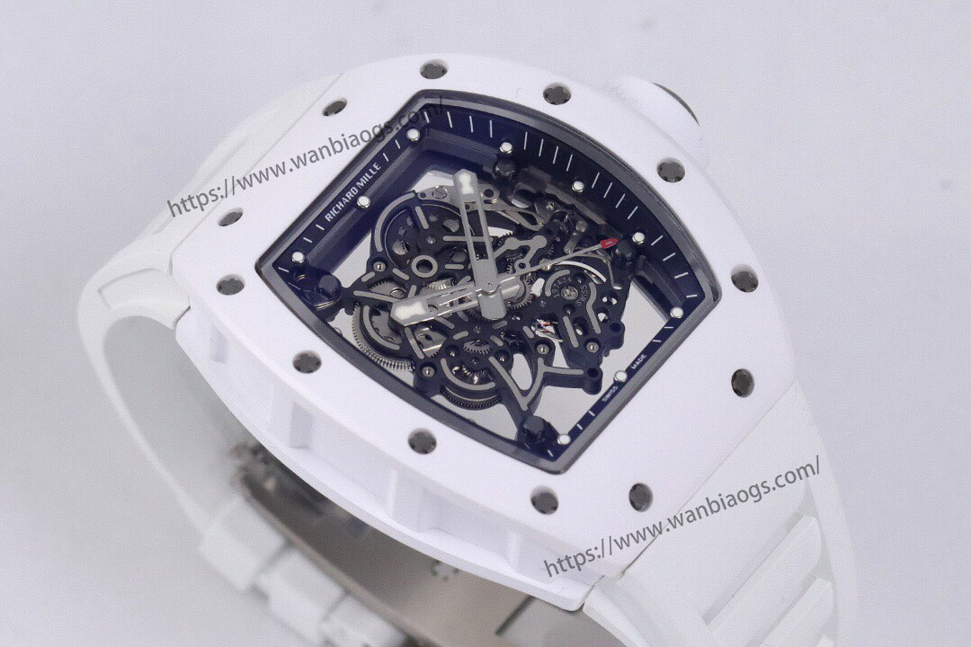 ZF Factory Richard Mille RM-055 V3 Versiyonu — Beyaz Efsane, Yeni Neslin Saat Kralı! — 6. fotoğraf