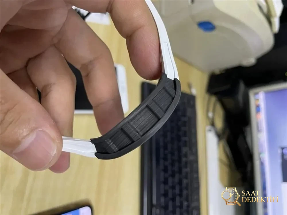ZF Factory Richard Mille RM055 NTPT Karbon Fiber Tiffany Blue - Abu Dhabi Yas Marina Pisti Sınırlı Üretim Replika Saat - Makro Kadran ve İndeks İşçiliği