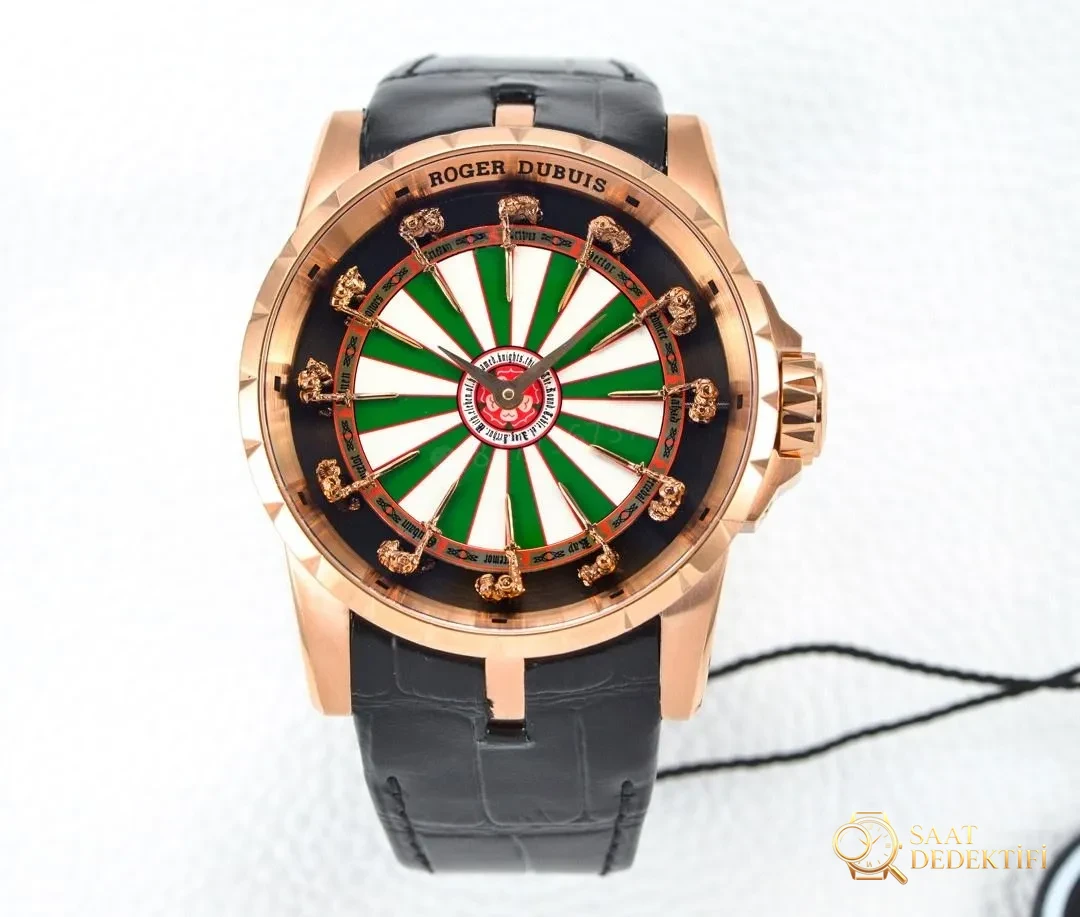 ZF Factory Roger Dubuis Yuvarlak Masa Şövalyeleri almaya değer mi? - Klips Kilidi ve Lazer Damgalar