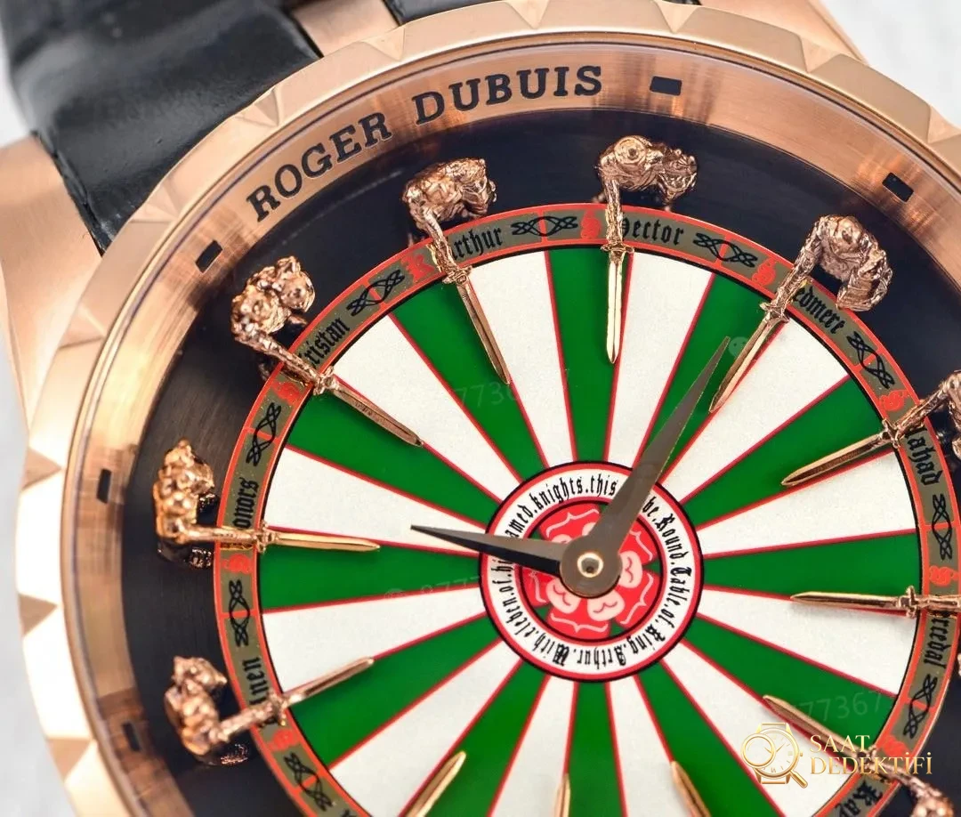 ZF Factory Roger Dubuis Yuvarlak Masa Şövalyeleri almaya değer mi? - Fosfor ve Super-LumiNova Gece Görünümü