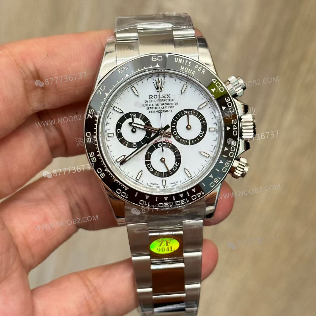ZF Factory Rolex 2023 yeni Daytona m126500ln panda işçiliği nasıl? — 3. fotoğraf