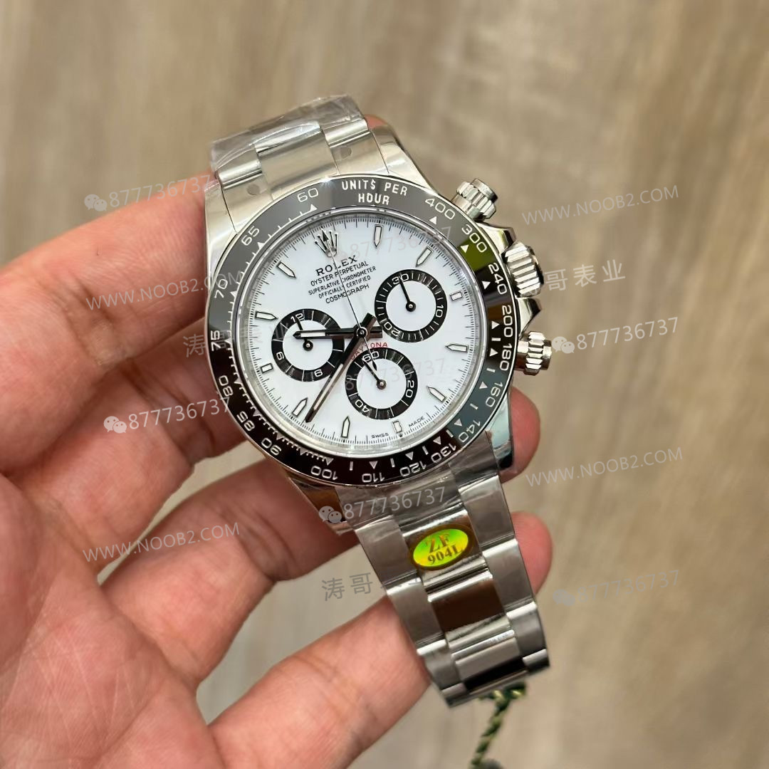 ZF Factory Rolex 2023 yeni Daytona m126500ln panda işçiliği nasıl? — 5. fotoğraf