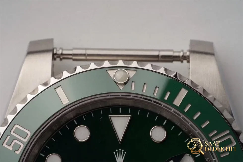 ZF Factory Rolex Yeşil Su Hayaletinin orijinal ve piyasadaki versiyonlarla karşılaştırması - Tepe Koruması ve Ayar Fonksiyonu