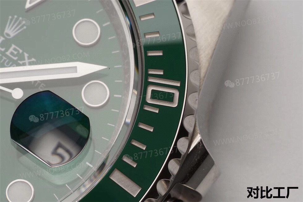 ZF Factory Rolex Yeşil Su Hayaletinin orijinal ve piyasadaki versiyonlarla karşılaştırması — 19. fotoğraf