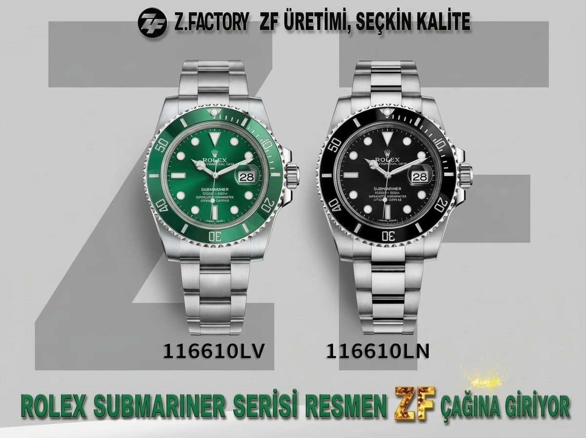 Rolex Submariner ZF Factory İncelemesi - Ön Görünüm ve Kasa Tasarımı