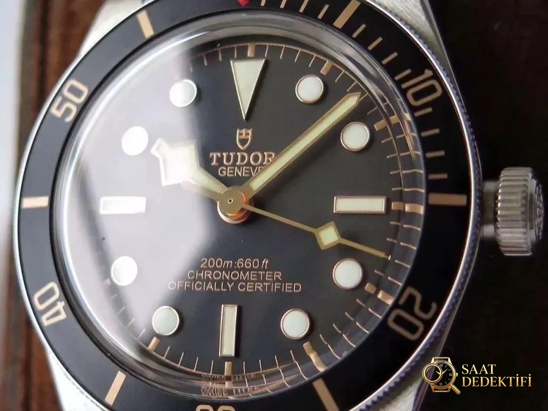ZF Factory Tudor Black Bay 1958 Küçük Siyah Kalkan M79030 Vintage Saat 39 MM Orijinal Karşılaştırmalı İnceleme - Tepe Koruması ve Ayar Fonksiyonu