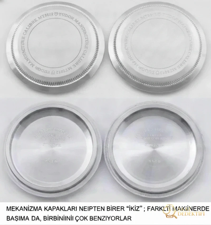 ZF Factory Tudor Black Bay 79730 Small Steel Shield 41 mm replika saat gerçekten nasıl? Orijinalle karşılaştırmalı incelemeye bakalım - Mekanizma Zemberek ve Balans Detayı