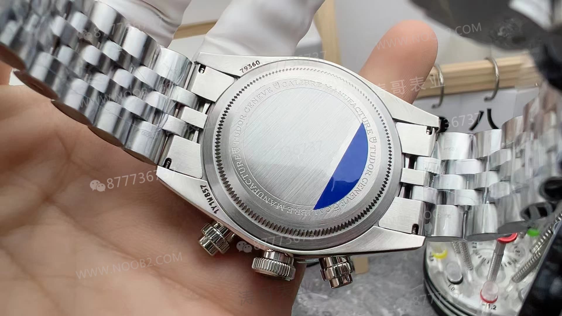 ZF Factory Tudor Black Bay Chrono, Jay Chou ile aynı pembe kadranlı model: işçiliği nasıl? — 5. fotoğraf