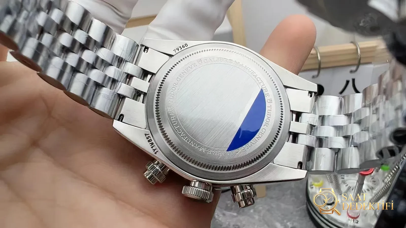 ZF Factory Tudor Black Bay Chrono, Jay Chou ile aynı pembe kadranlı model: işçiliği nasıl? - Bilezik, Toka ve Klips Mekanizması