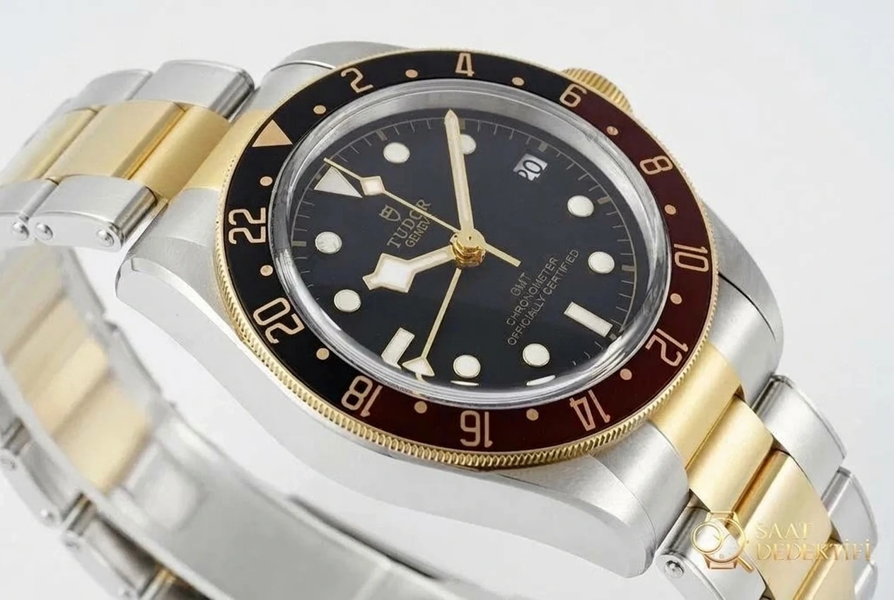 ZF Factory Tudor Black Bay GMT sasparilla bezelli M79833 ilk bakışta replika olduğu anlaşılır mı? - Makro Kadran ve İndeks İşçiliği