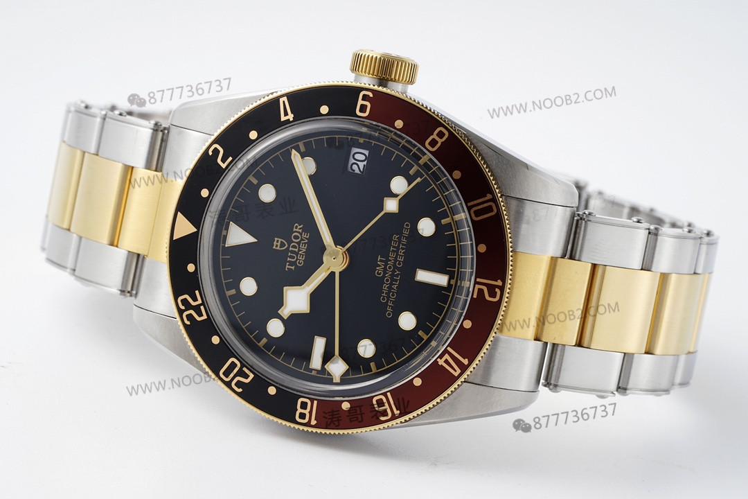 ZF Factory Tudor Black Bay GMT sasparilla bezelli M79833 ilk bakışta replika olduğu anlaşılır mı? — 9. fotoğraf