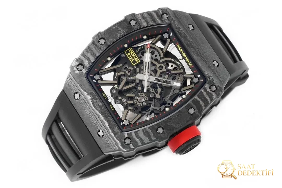 ZF Factory V3 sürümü Richard Mille karbon fiber RM35-02 almaya değer mi? - Makro Kadran ve İndeks İşçiliği