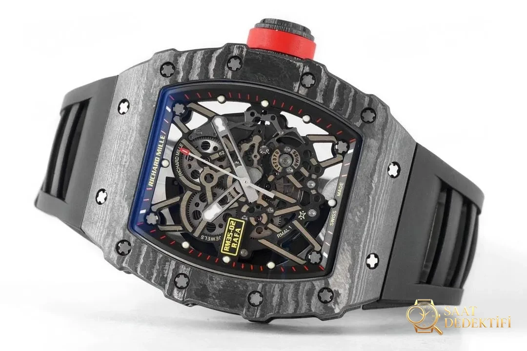 ZF Factory V3 sürümü Richard Mille karbon fiber RM35-02 almaya değer mi? - Klips Kilidi ve Lazer Damgalar