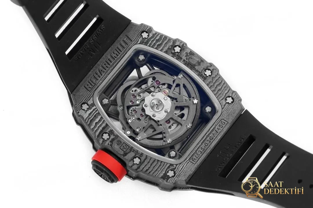 ZF Factory V3 sürümü Richard Mille karbon fiber RM35-02 almaya değer mi? - Bilekte Duruş ve Kasa Orantısı