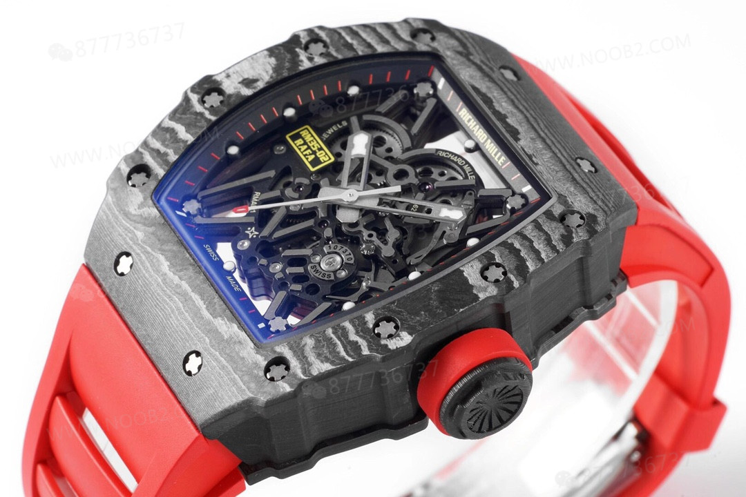 ZF Factory V3 versiyon Richard Mille karbon fiber RM35-02'nin işçiliği iyi mi? — 5. fotoğraf