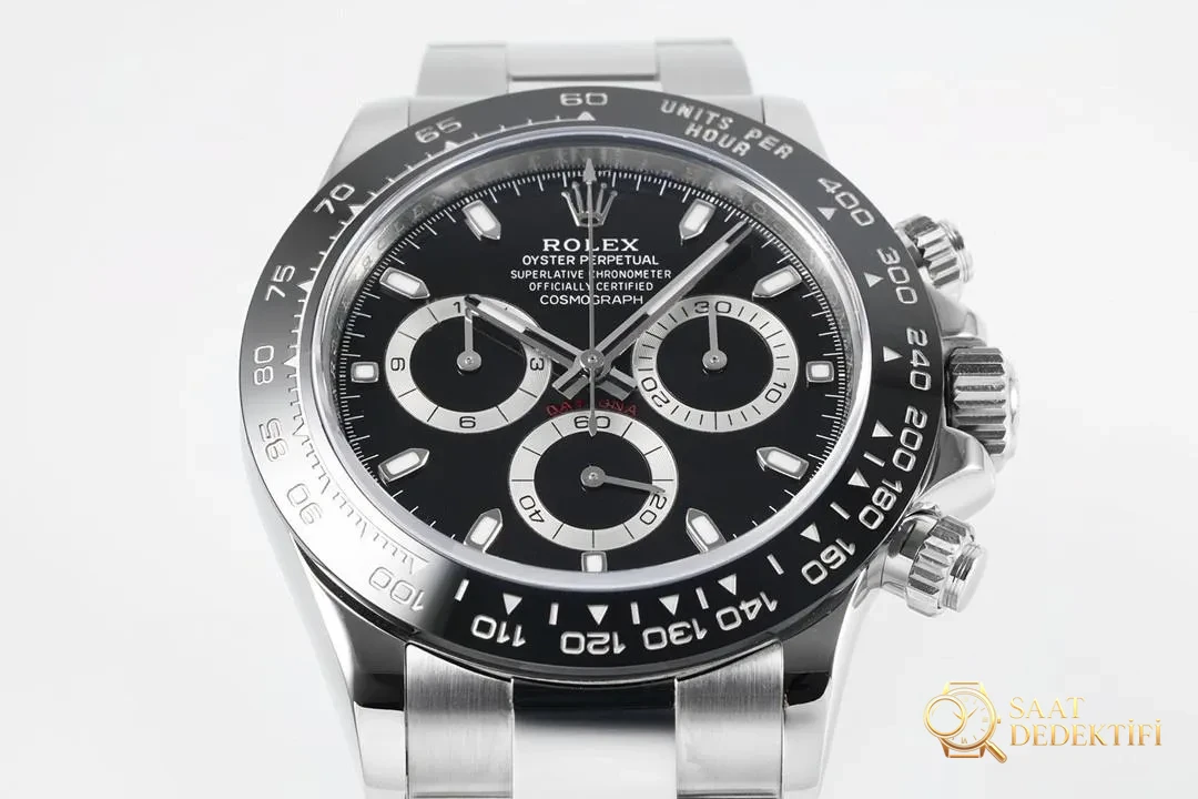 ZF Factory yeni nesil Rolex Daytona siyah seramik m126500ln, eski modele kıyasla hangi değişiklikleri getirdi? - Kasa Profili ve Kurma Kolu İncelemesi