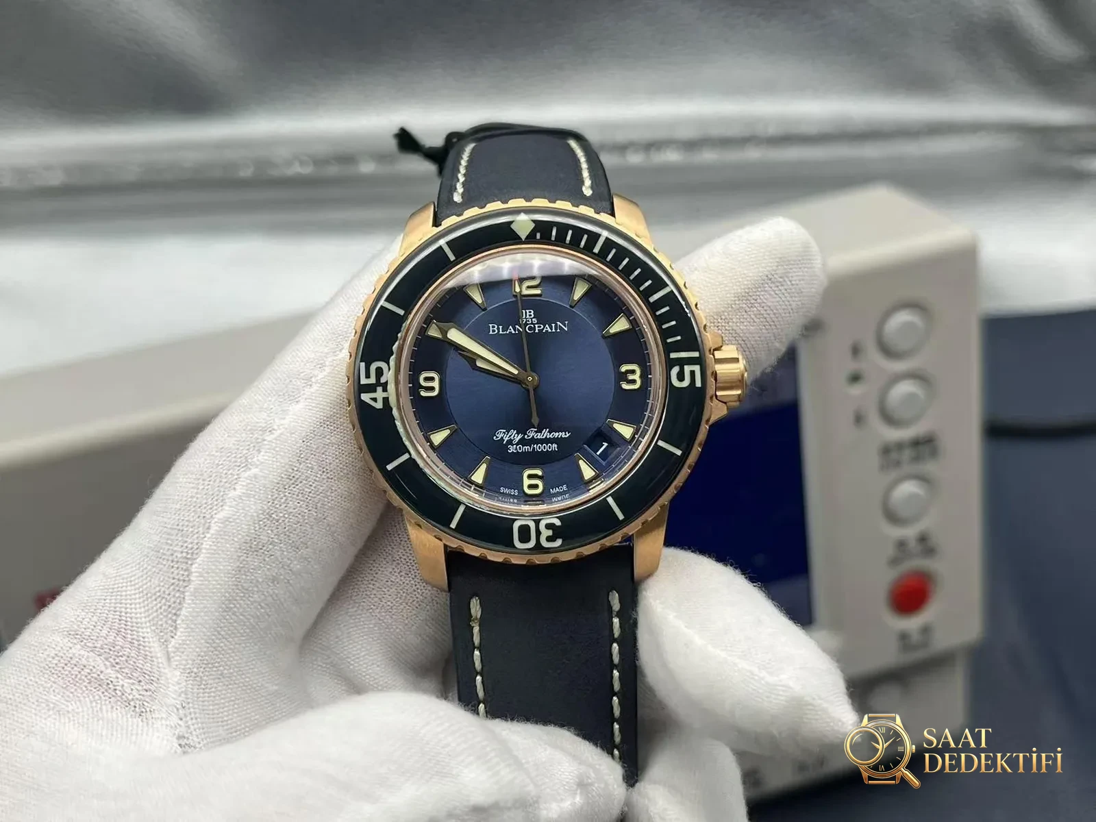 ZF Factory2025 içten önerisi: Blancpain süper lume, bileğinizde nesilden nesile aktarılacak bir başyapıt - Kasa Profili ve Kurma Kolu İncelemesi