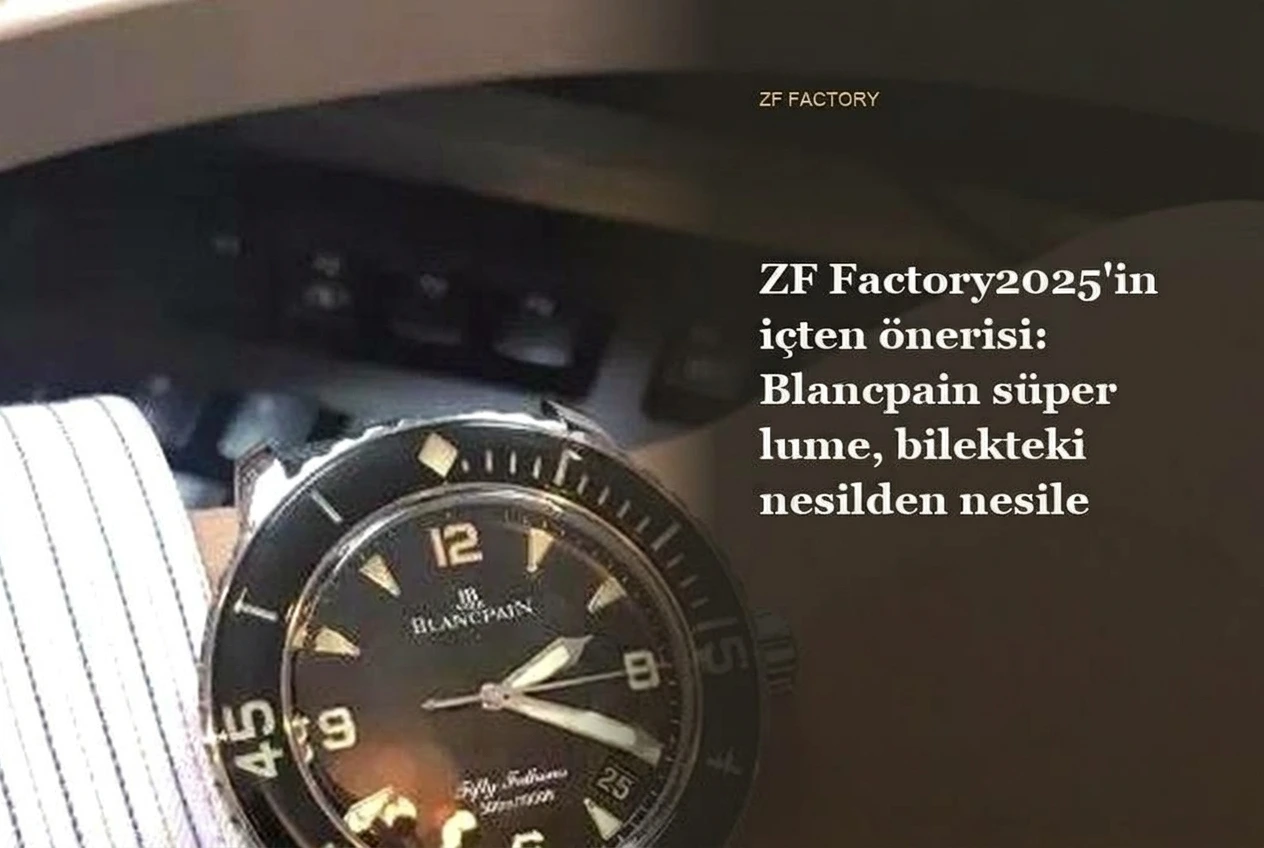 Blancpain ZF Factory İncelemesi - Ön Görünüm ve Kasa Tasarımı