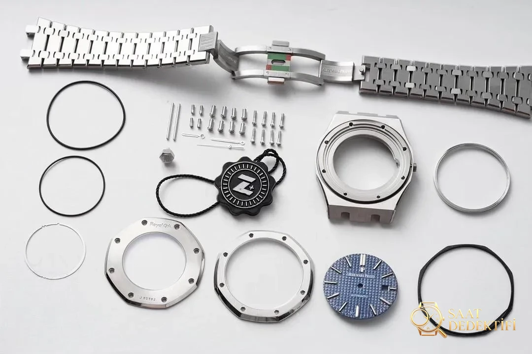 Z+f gerçekten ZF Factory mı? İşçilik detayları nasıl? JF Audemars Piguet 15400 ile karşılaştırınca hangi replika daha iyi? - Arka Kapak Gravür ve Seri Numarası