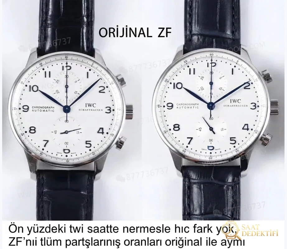 IWC Portugieser ZF Factory İncelemesi - Ön Görünüm ve Kasa Tasarımı