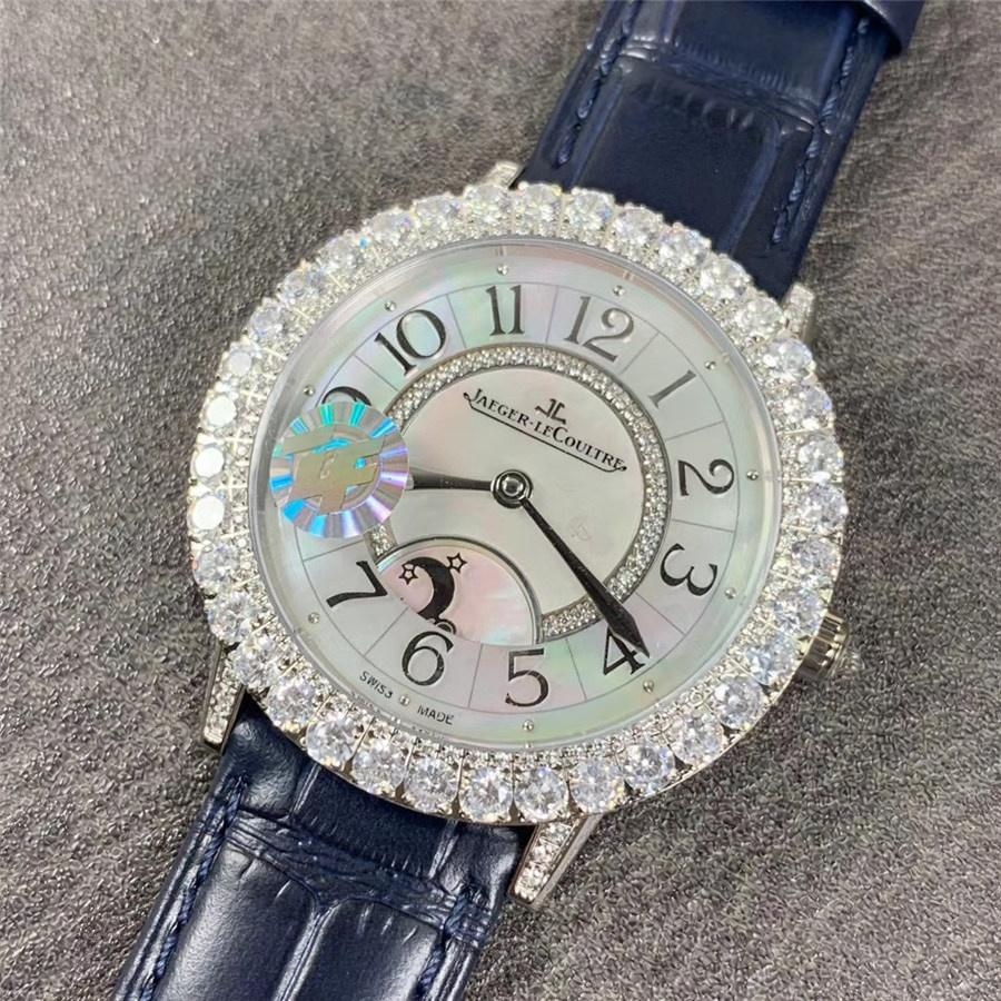 ZF Jaeger-LeCoultre Rendez-Vous Q3523570 Bezeli Elmas Taşlı Kadın Saati — 3. fotoğraf