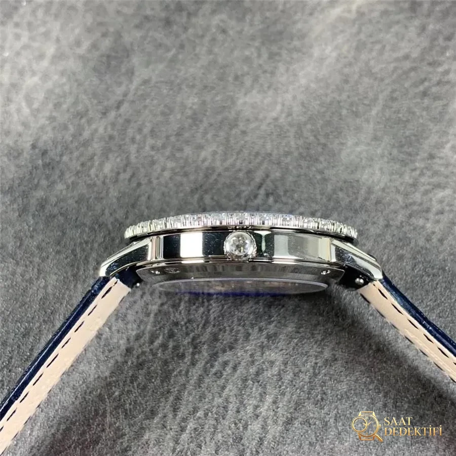 ZF Jaeger-LeCoultre Rendez-Vous Q3523570 Bezeli Elmas Taşlı Kadın Saati - Arka Kapak ve Mekanizma Detayı