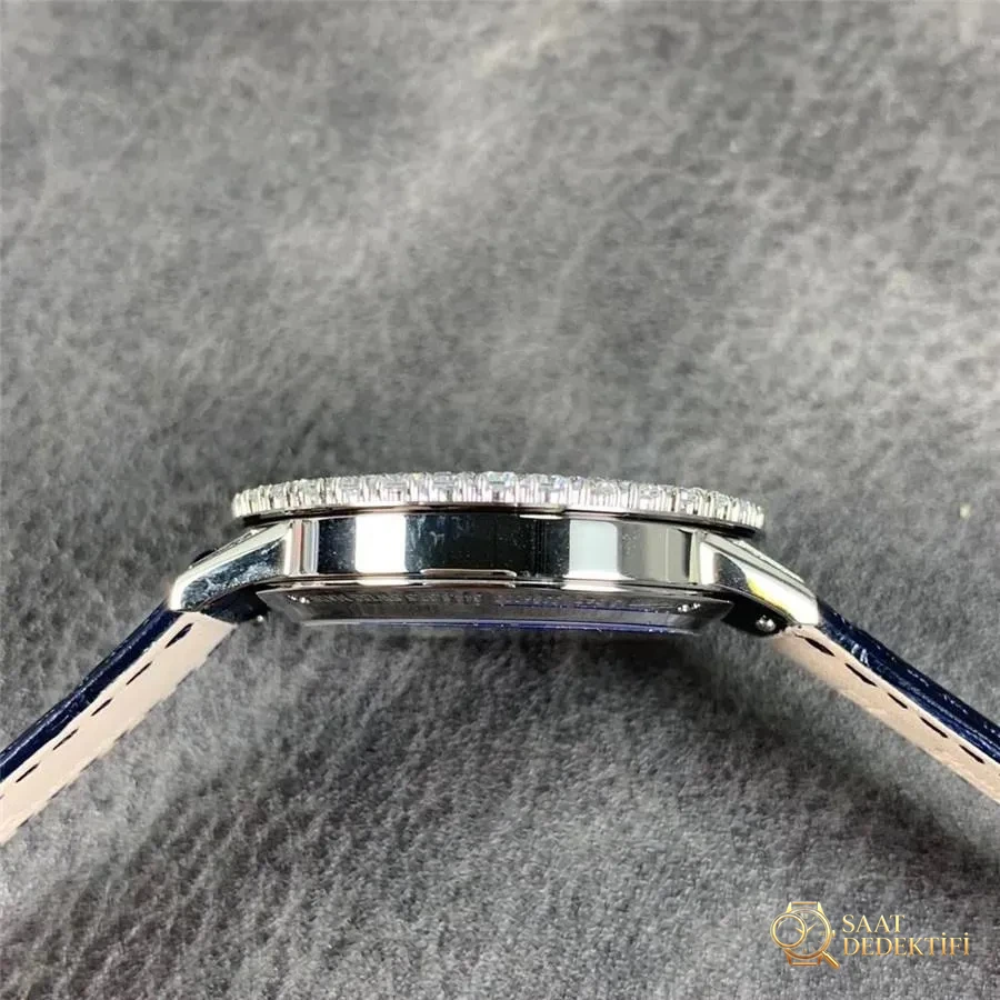 ZF Jaeger-LeCoultre Rendez-Vous Q3523570 Bezeli Elmas Taşlı Kadın Saati - Bilezik, Toka ve Klips Mekanizması