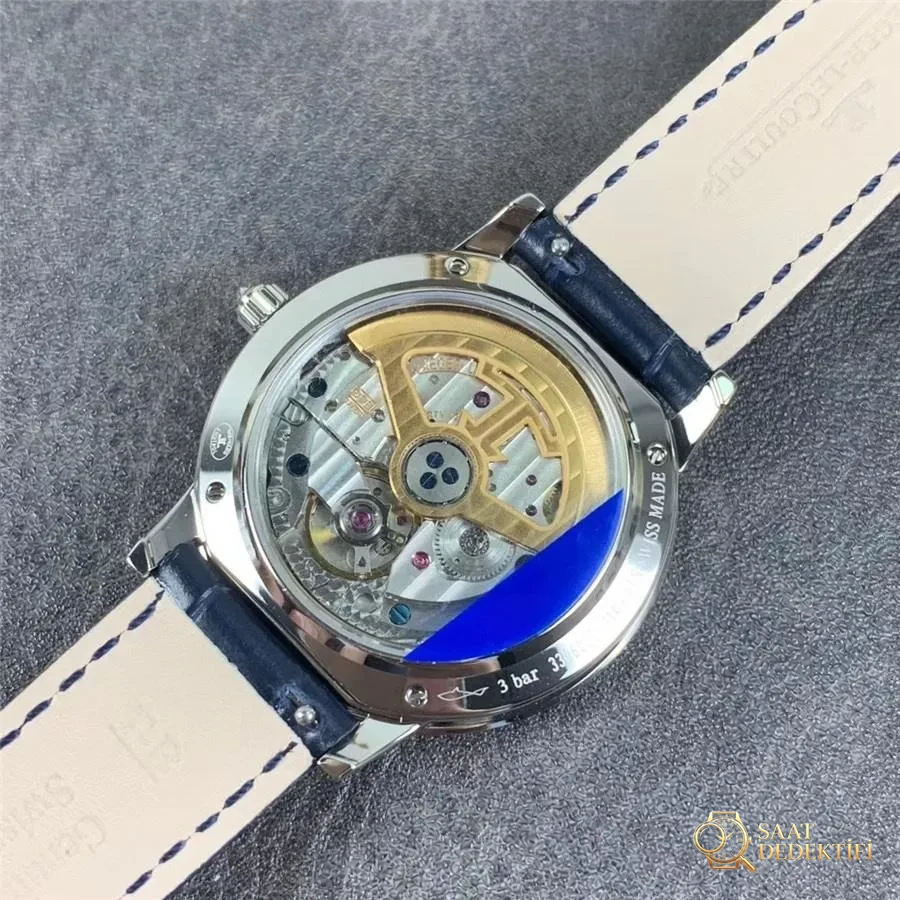 ZF Jaeger-LeCoultre Rendez-Vous Q3523570 Bezeli Elmas Taşlı Kadın Saati - Makro Kadran ve İndeks İşçiliği