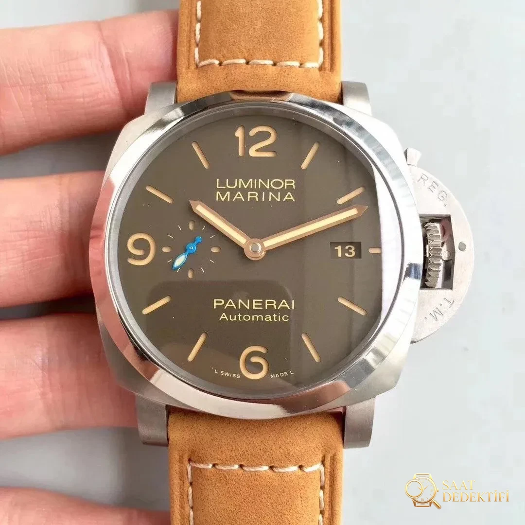 Luminor Marina, P.9010, PAM 1351, Panerai, Tabacco, Titanium, Z Factory, ZF